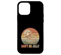 Don't Be Jelly Jellyfish Retro Vintage Sunset Funny Pun Case for iPhone 12 mini