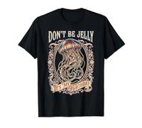 Dont Be Jelly My Birthday Vintage Jellyfish Nautical Pun T-Shirt