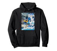 Don't Be Late For Summer ! - Pool Jump Funny Meme Humor Pullover Hoodie