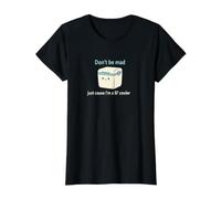 Don't Be Mad Just Cause I'm A Lil Cooler Value Graphic T-Shirt, Women, Black, M