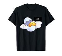 Don't Be Sad, Sad Egg Illustration Novelty Graphic Designs T-Shirt