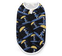 Don't Be Salty Cute Printed Dog Shirt Clothes Lightweight Sleeveless Pet Tank Top for Small Medium Large Pets