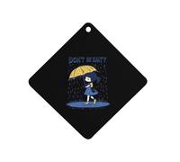 Don't Be Salty Funny Car Air Freshener Automotive Aromatherapy Tablets for Rearview Mirror Wardrobe Shoe Cabinet