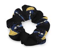 Don't Be Salty Soft Satin Scrunchies Fashion Print Hair Ties Big Ponytail Holder Birthday Gift for Women
