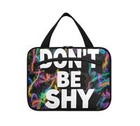 Don't Be Shy Hanging Bags for Women Travel with Hook, Designer Waterproof Shaving kit Bag for Men for Adults Work Bolsa para guardar maquillaje L