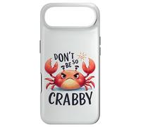 Don't Be So Crabby Funny Grumpy Crab Ocean Sea Animal Case for iPhone Air