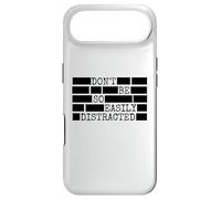 Don't Be So Easily Distracted Anti Government Redacted Files Case for iPhone Air