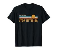 Don't Be Trashy Stop Littering - Anti Litter Message T-Shirt