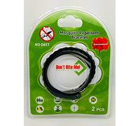 Don't Bite Me Bracelet (Black/Brown) 2 packs (4 Bracelets)
