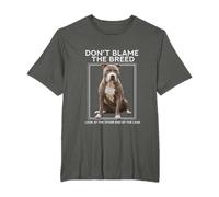Don't Blame The Breed, XL Bully, Pitbull, Mastif T-Shirt