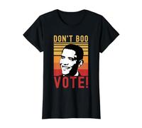 Don't Boo Vote Democratic Obama Speech Value Graphic T-Shirt, Women, Black, S