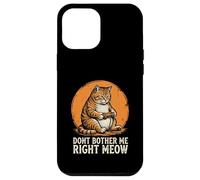 Dont Bother Me Right Meow Funny Cat Gamer Kawaii Gaming Case for iPhone 12 Pro Max