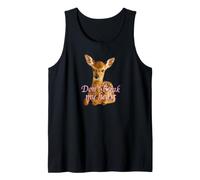 Don't Break My Heart Baby Deer Fawn Cute Sentimental Tank Top