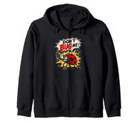 Dont Bug Me! Funny Ladybird Beetle Insect Joke Sacasm Zip Hoodie
