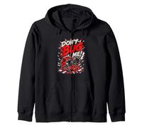 Dont Bug Me! Funny Ladybird Beetle Insect Joke Sacasm Zip Hoodie
