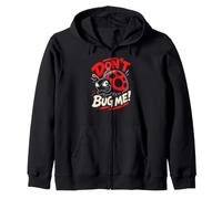 Dont Bug Me! Funny Ladybird Beetle Insect Joke Sacasm Zip Hoodie