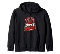 Dont Bug Me! Funny Ladybird Beetle Insect Joke Sacasm Zip Hoodie