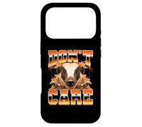 Don't Care Funny Honey Badger Ratel 90s Bootleg Style Case for iPhone 17 Pro