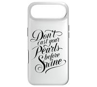 Dont Cast Your Pearls Before Swine Bible Scripture Matthew Case for iPhone Air