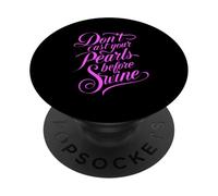 Dont Cast Your Pearls Before Swine Bible Verse Scripture God PopSockets Adhesive PopGrip
