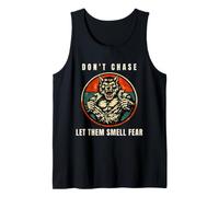 Don't Chase Let Them Smell Fear Werewolf Meme Tank Top