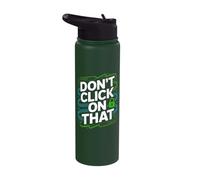Don't Click On that Cybersecurity Lock Stainless Steel Insulated Water Bottle
