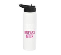 Dont cry Over Spilled Milk Unless its Breast Milk New Mom Stainless Steel Insulated Water Bottle