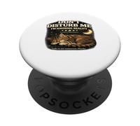 Dont Disturb Me Ignoring Reality Cat Lovers Expert Funny PopSockets Adhesive PopGrip