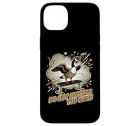 Don't Disturb The Gains Funny Gym Goose Weightlifter Case for iPhone 14 Plus