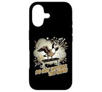 Don't Disturb The Gains Funny Gym Goose Weightlifter Case for iPhone 17