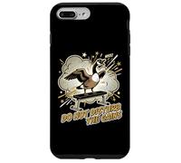 Don't Disturb The Gains Funny Gym Goose Weightlifter Case for iPhone 7 Plus/8 Plus