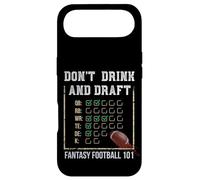 Dont Drink and Draft - Funny Fantasy Football Party Case for iPhone Air