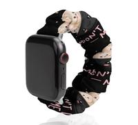 Don't Dump Me Dumpling Universal Scrunchie Watch Band Compatible with IWatch Series 11 10 9 8 7 Strap