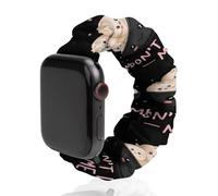 Don't Dump Me Dumpling Universal Scrunchie Watch Band Compatible with IWatch Series 11 10 9 8 7 Strap
