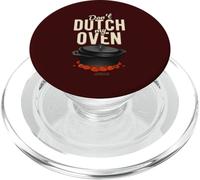"Don't Dutch My Oven!" Original Cool Dutch Oven PopSockets PopGrip for MagSafe