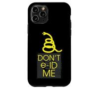 Don't e-ID Me Anti Digital ID Privacy Gadsden Snake Flag Case for iPhone 11 Pro