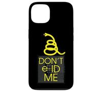 Don't e-ID Me Anti Digital ID Privacy Gadsden Snake Flag Case for iPhone 13