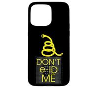 Don't e-ID Me Anti Digital ID Privacy Gadsden Snake Flag Case for iPhone 15 Pro Max