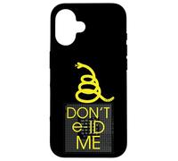 Don't e-ID Me Anti Digital ID Privacy Gadsden Snake Flag Case for iPhone 16