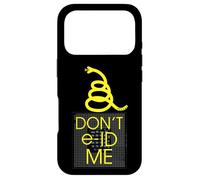 Don't e-ID Me Anti Digital ID Privacy Gadsden Snake Flag Case for iPhone 17 Pro