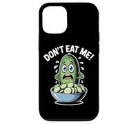 Dont Eat Me Cucumber Funny Vegan Food Humor Case for iPhone 12/12 Pro