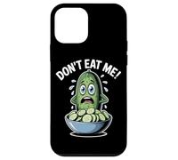 Dont Eat Me Cucumber Funny Vegan Food Humor Case for iPhone 12 mini