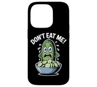 Dont Eat Me Cucumber Funny Vegan Food Humor Case for iPhone 14 Pro