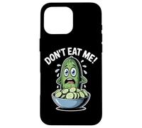 Dont Eat Me Cucumber Funny Vegan Food Humor Case for iPhone 16 Pro Max