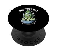 Dont Eat Me Cucumber Funny Vegan Food Humor PopSockets Adhesive PopGrip
