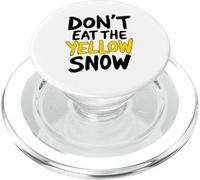 Dont Eat The Yellow Snow Funny Ski PopSockets PopGrip for MagSafe