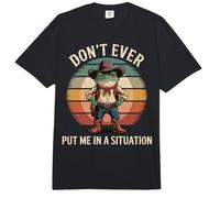Don't Ever Put Me in A Situation Comfort Colors Adult Heavyweight T-Shirt