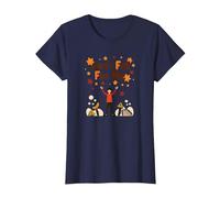 Don't Fall for Me: Autumn Humor for Clumsy Romantics T-Shirt, Women, Navy, XS