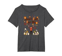 Don't Fall for Me: Autumn Humor for Clumsy Romantics T-Shirt, Women's Plus, Dark Heather Grey, 4X