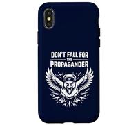Don't Fall For The Propagander Political Word Game Case for iPhone X/XS